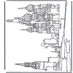 Coloriages faits divers - Kremlin